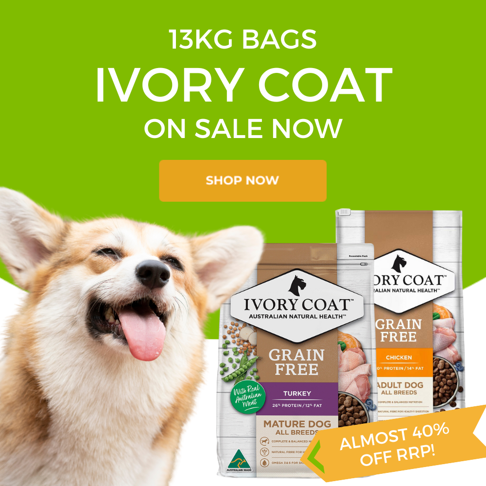 Ivory Coat dog food on sale now