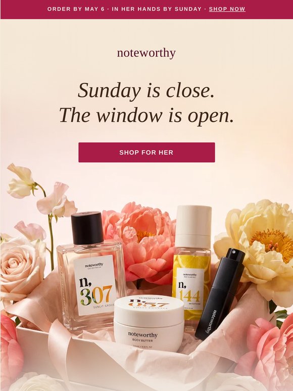 Last day for Sunday.