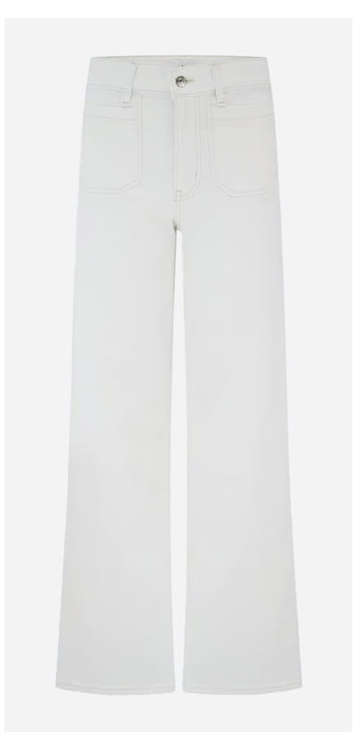 Le Slim Palazzo With Modernist Pockets In Au Natural Clean