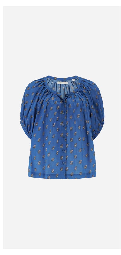 June Top In Eartha Paisley