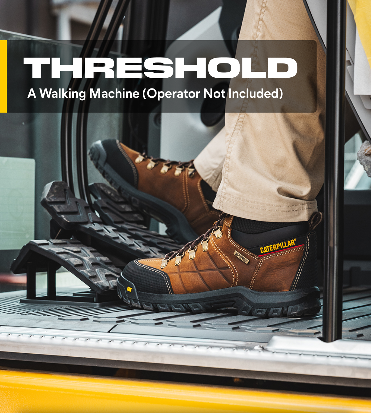 CAT - THRESHOLD - A Walking Machine (Operator Not Included).