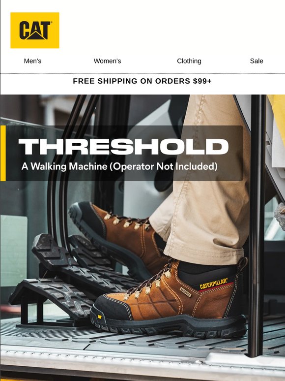 Gear up with Threshold work boots.