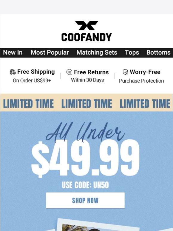 Polo Shirts Under $50?  ✨