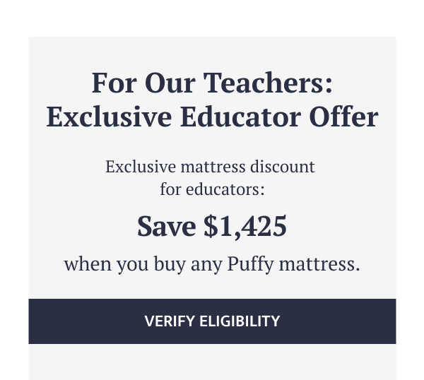 Exclusive offer for educators