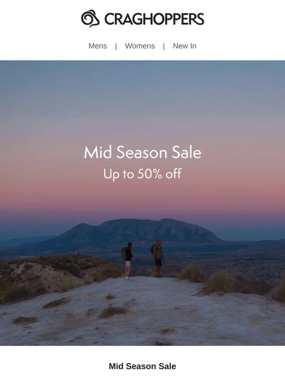 Mid Season Sale is now live