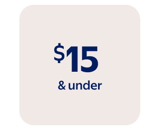$15 & under