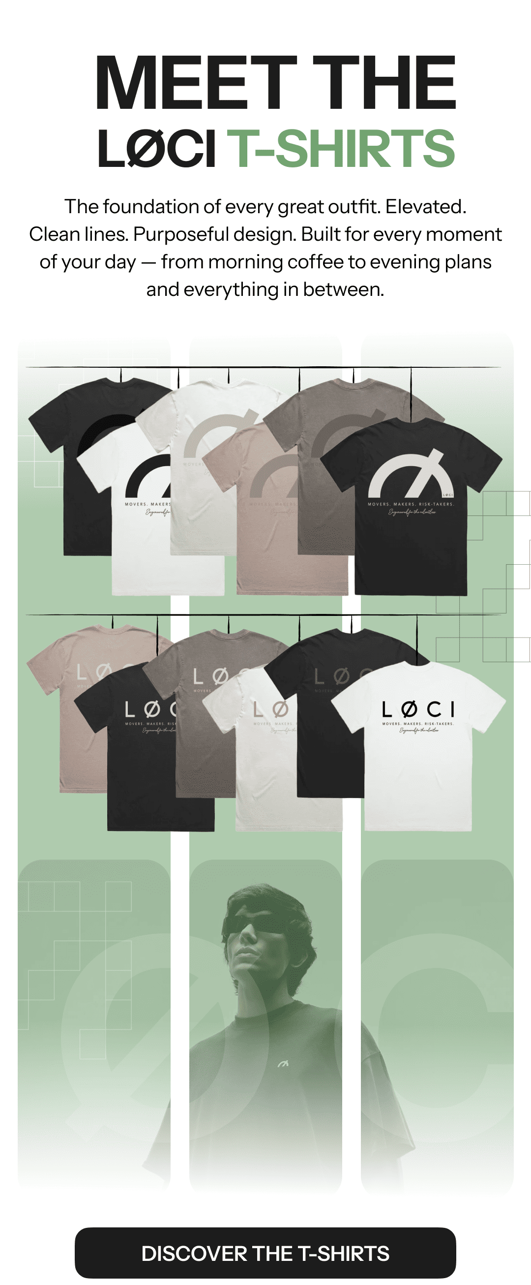 Meet the Lociwear T-shirts. 