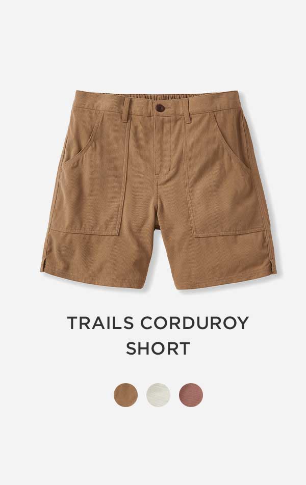 Trails Corduroy Short