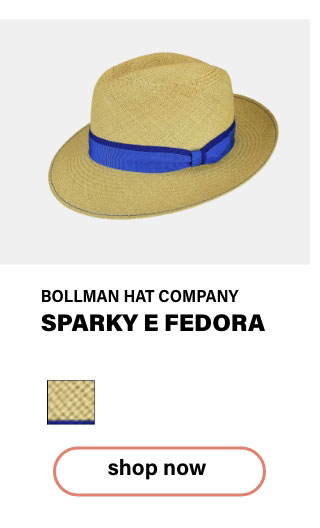 Sparky E Fedora by Ballman Hat Company 