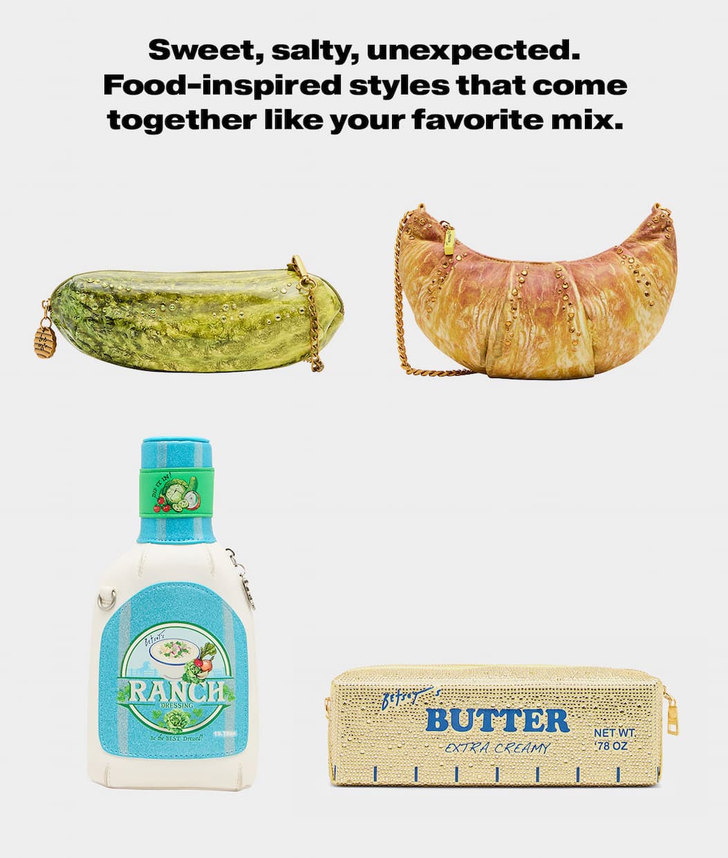 A BIG DILL, KITSCH RISE + SHINE, BEST DRESSED, KITSCH SPREAD IT ON