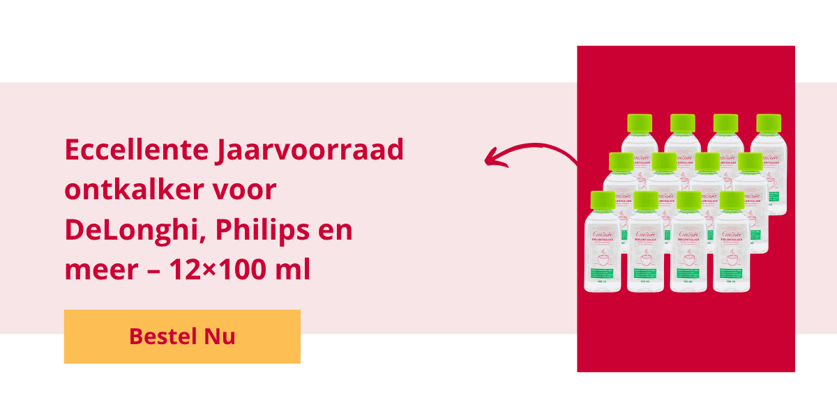 Eccellente Jaarvoorraad ontkalker voor DeLonghi Philips en meer 12×100 ml