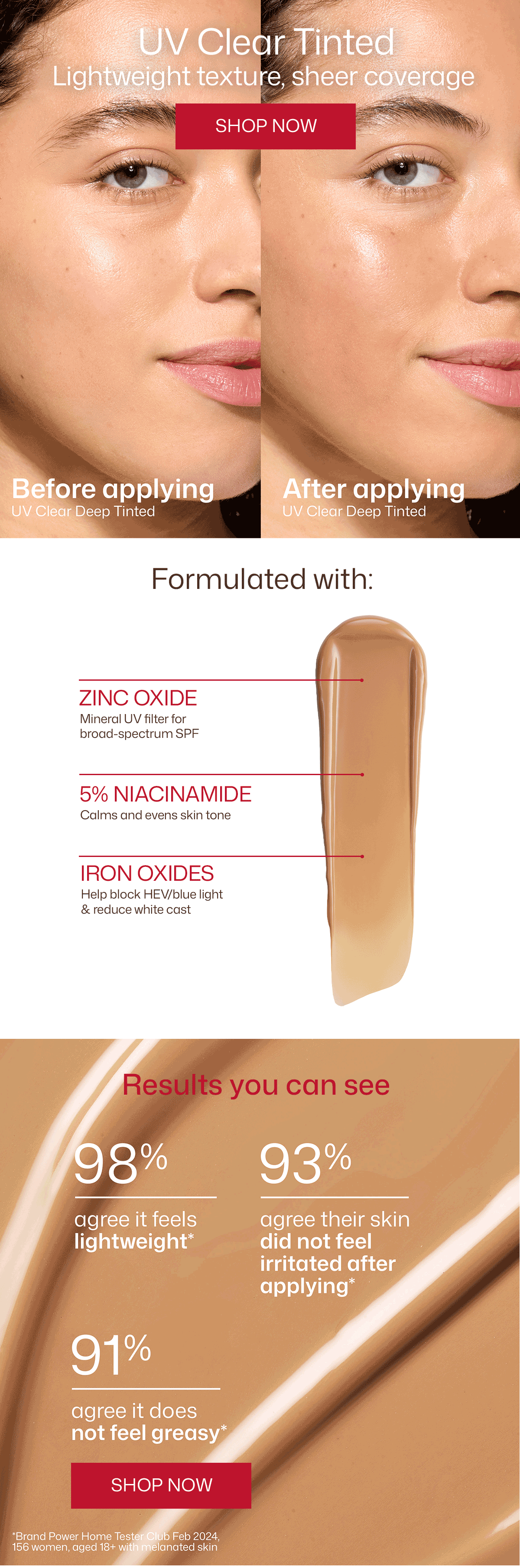 UV Clear Tinted Broad-Spectrum SPF 46