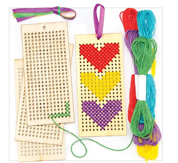 Wooden Bookmark Cross Stitch Kits
