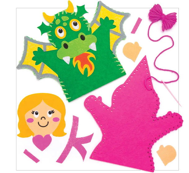 Fairy Tale Hand Puppet Sewing Kits