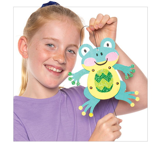 Frog Wooden Puppet Kits