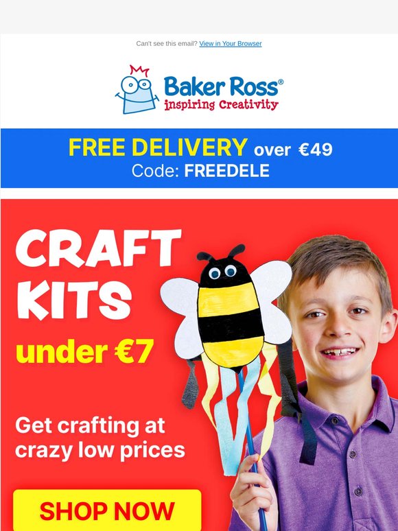 Craft Kits Under €7! Wow!