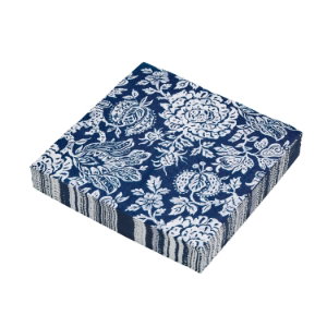  Morsan Paper Napkins Midnight Navy A pack of twenty paper napkins featuring a bold botanical print. Printed with food safe and water-based colours on FSC certified paper. 33x33cms  PRODUCT DETAILS Delivery Options Returns Reviews Bedeck of Belfast Morsan Paper Napkins, Midnight Navy - Set of 20