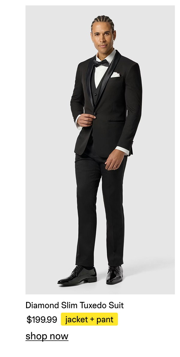Diamond Slim Tuxedo Suit