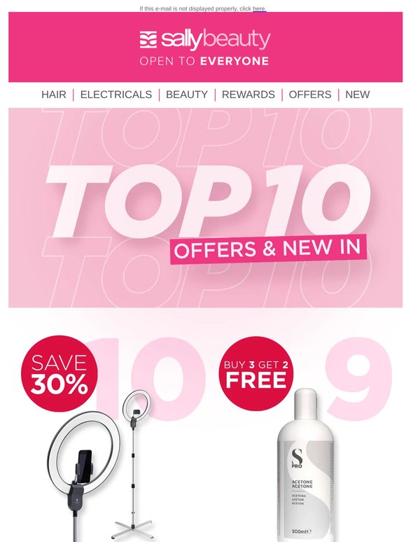 May's Top 10 Deals 🌸 Save up to 50%