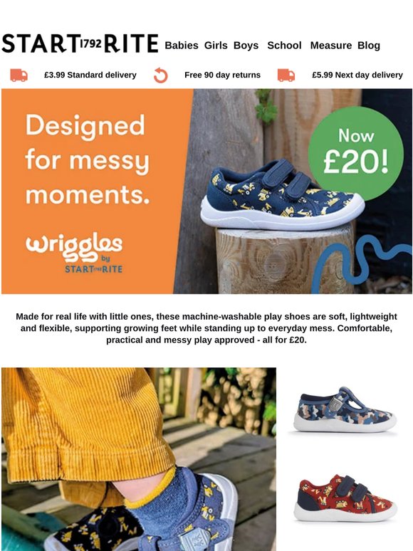 Wriggles now £20