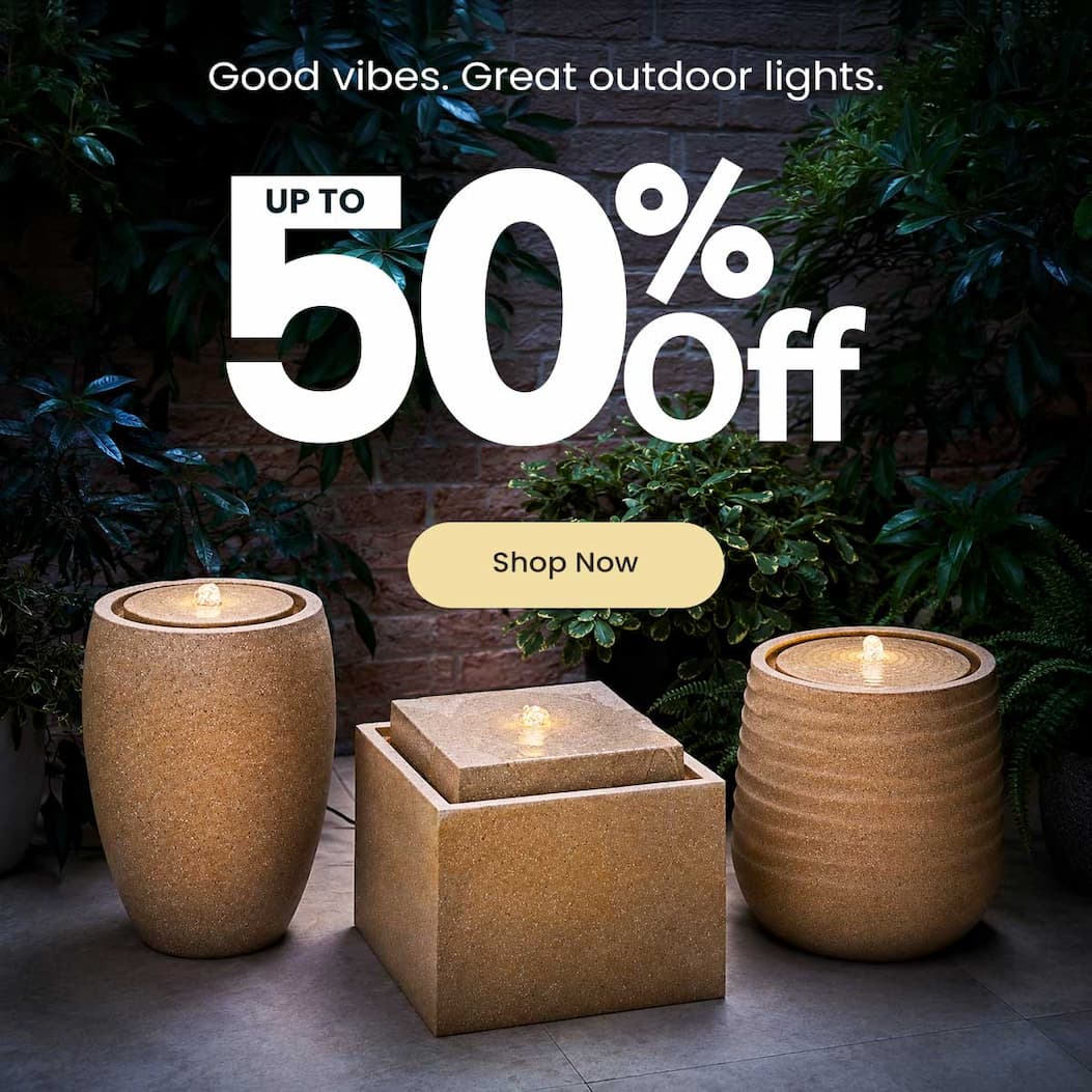 Outdoor lights | up to 50% off | Shop Now