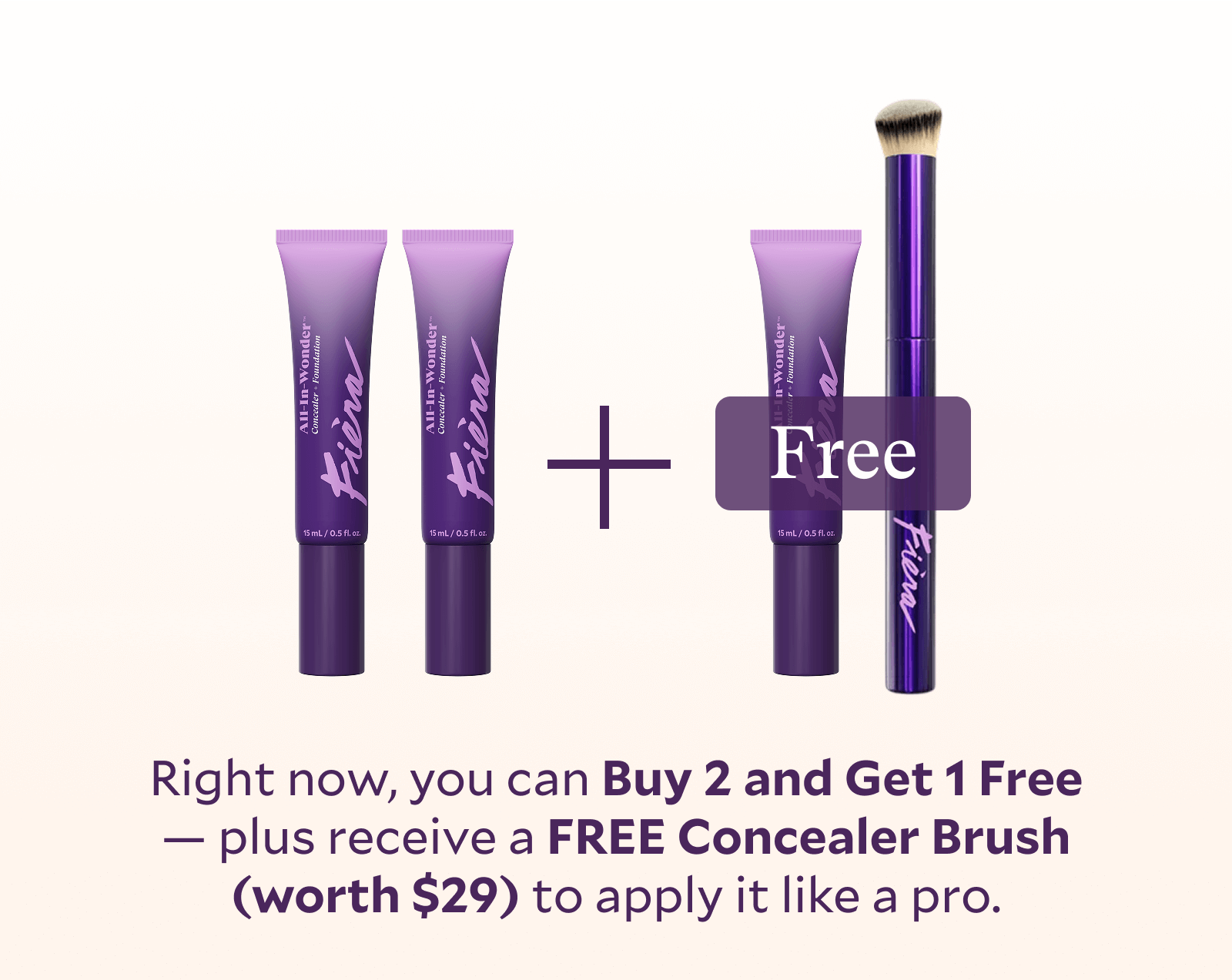 Claim Your Free Brush + Concealer Gifts