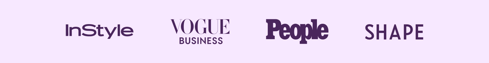 InStyle Vogue Business People Shape