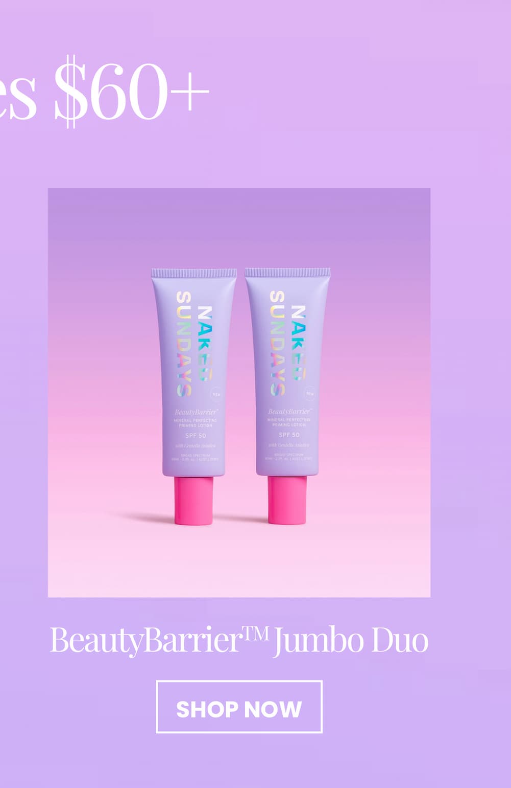 BeautyBarrier Jumbo Duo