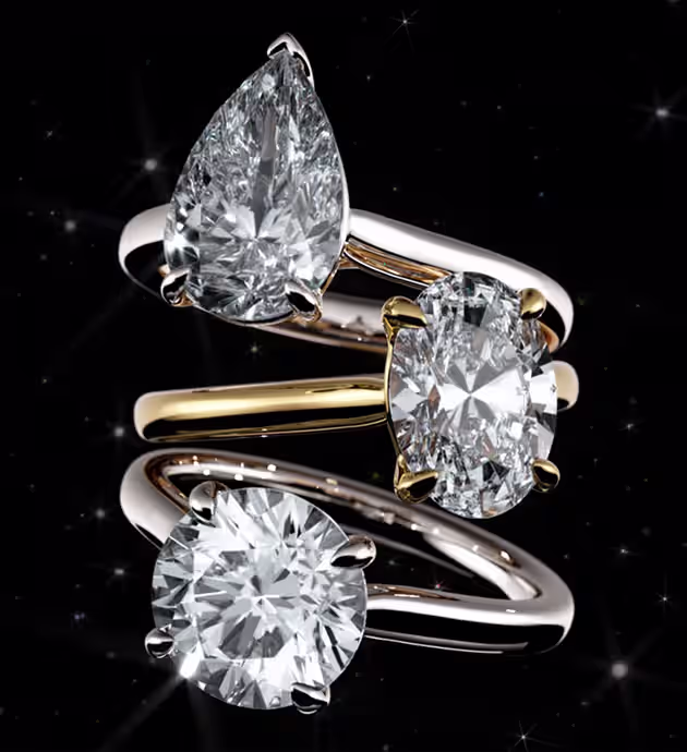 Swarovski custom ring design service