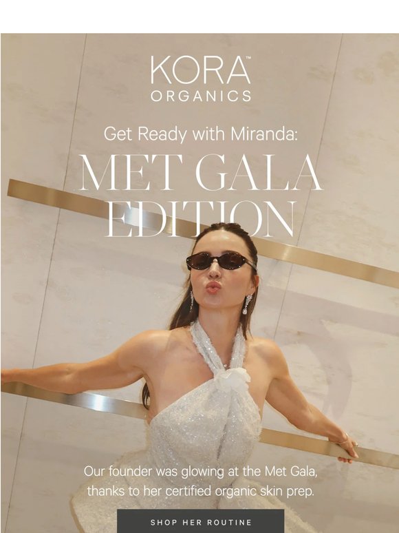 Get Met Gala-Ready with Miranda Kerr✨
