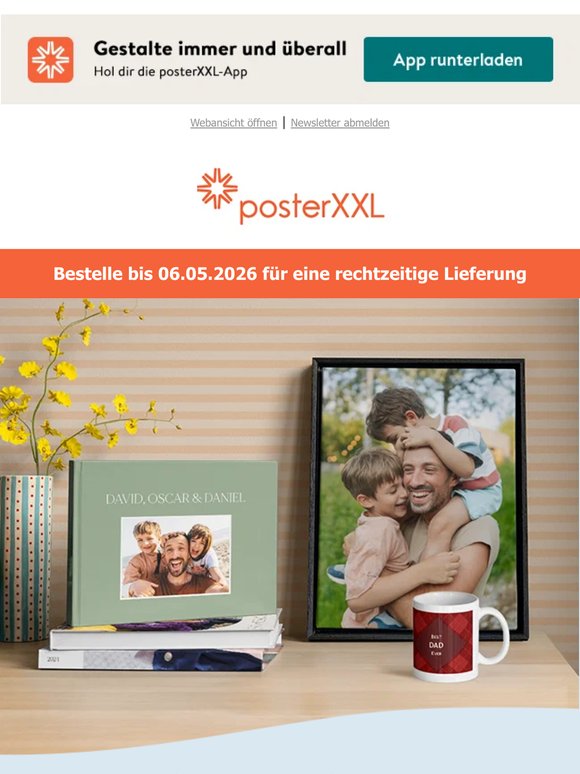 Verpass nicht die Chance, Papa zu beschenken 💝