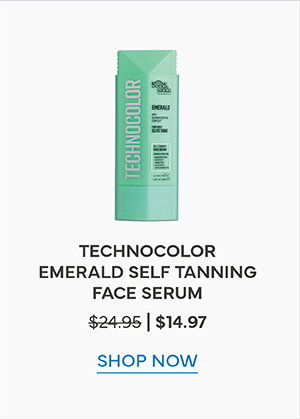 Save 40% off Technocolor Emerald Self Tanning Face Serum
