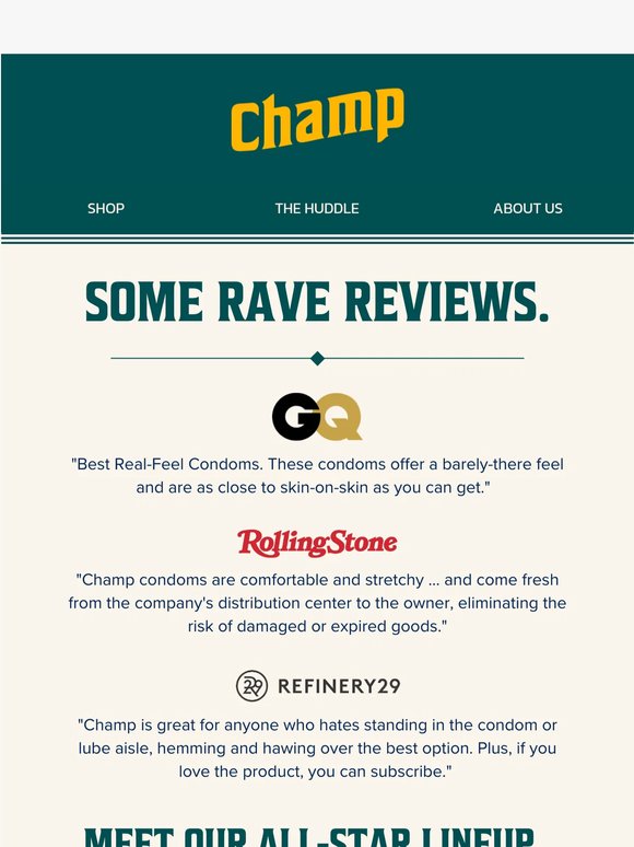 Find Out What GQ Is Saying About Our Condoms.