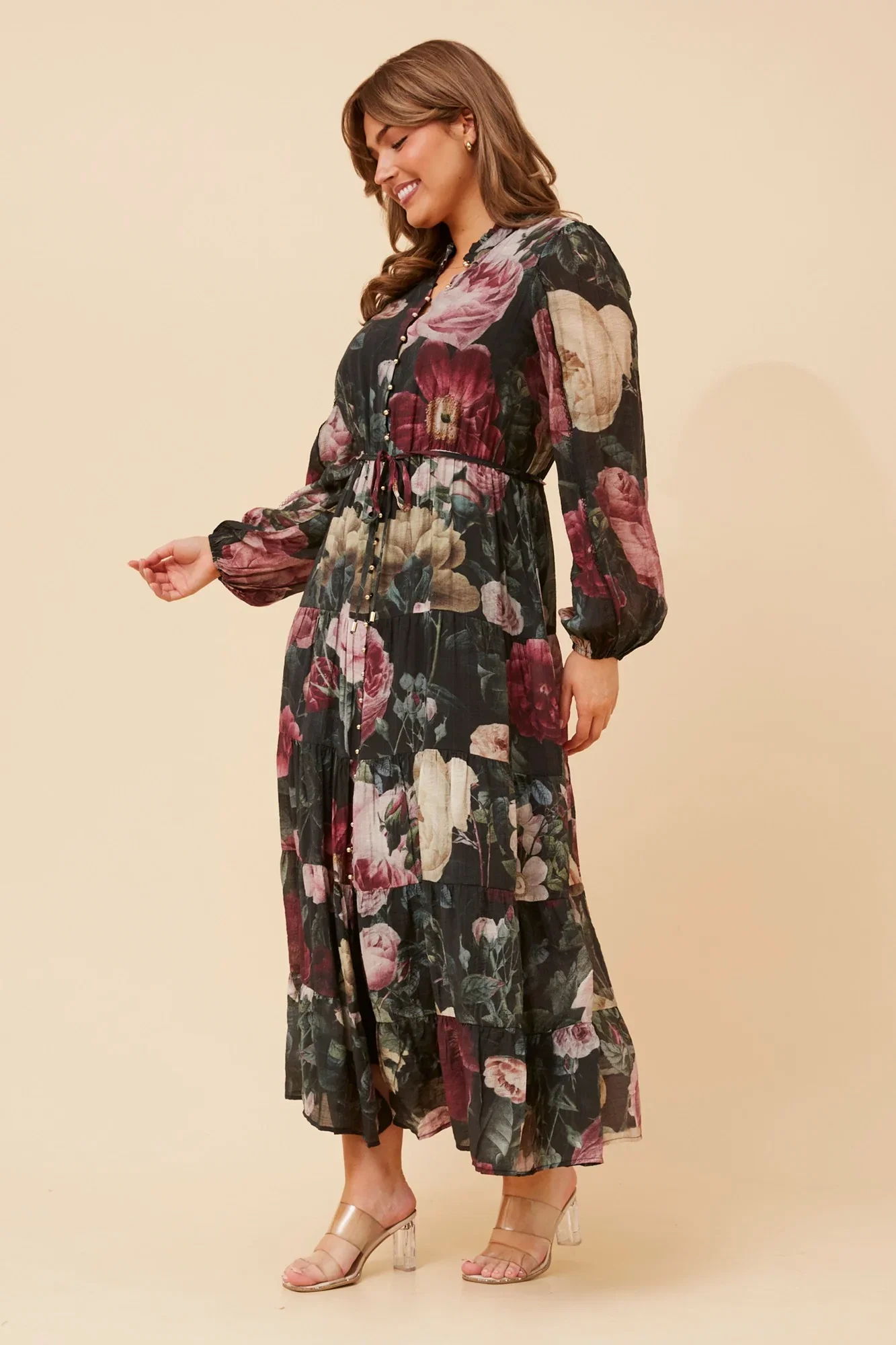 Image of BRONYA FLORAL MAXI DRESS