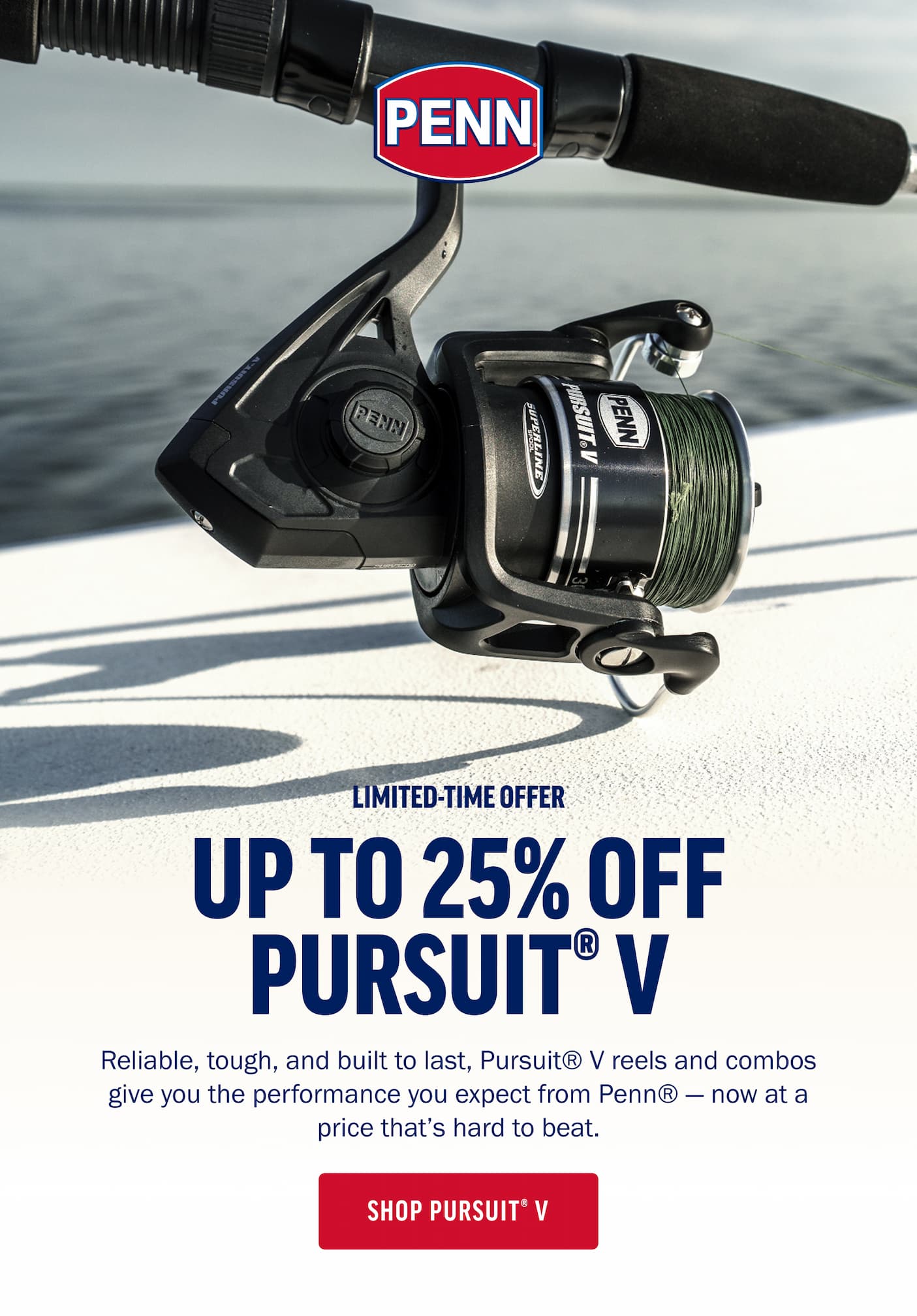 Pursuit V Promo Hero
