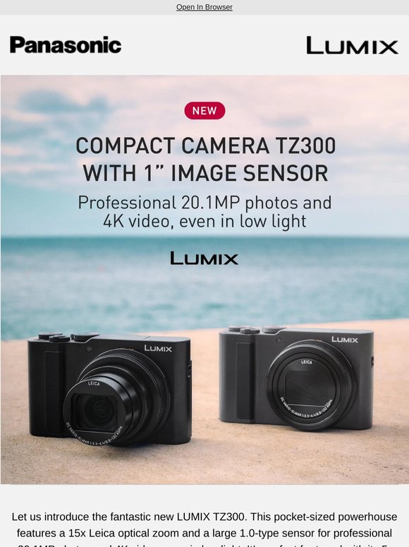 New: TZ300 Compact Camera 📸