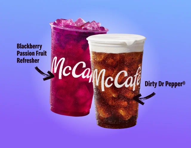 Blackberry Passion Fruit Refresher, Dirty Dr Pepper®