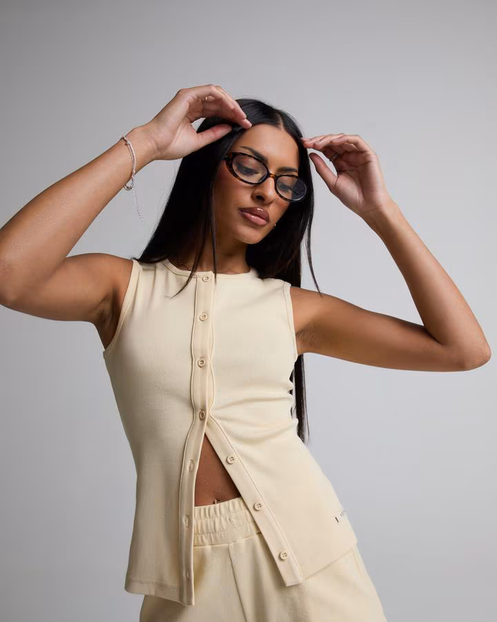 Forena Womens Chelsea Ribbed Vest