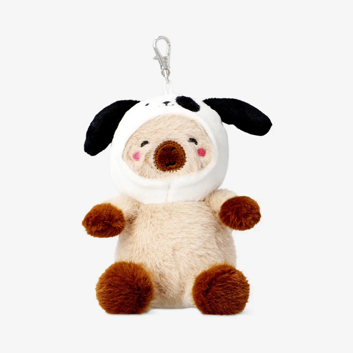 Image of Key ring - Capybara dressed as dog