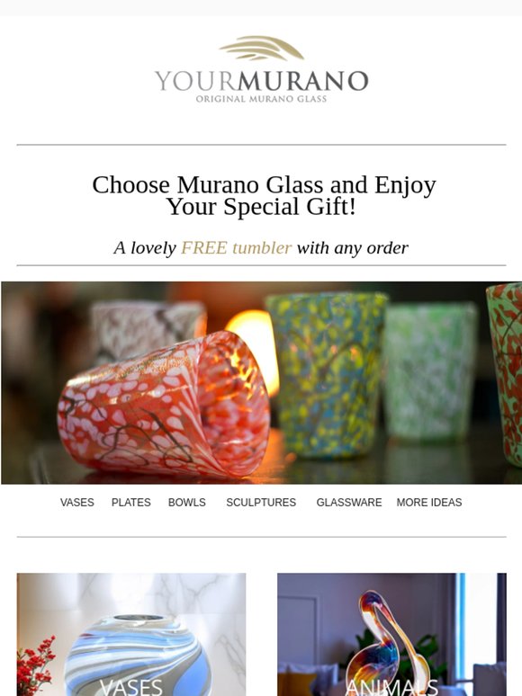 A Gift of Murano, Just for You!