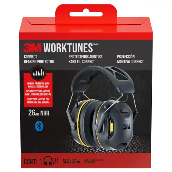 Box with headphones