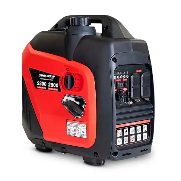 Red and black generator