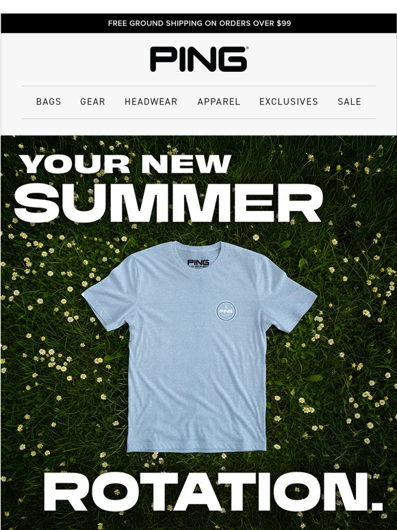 Freshen Your T-Shirt Collection.