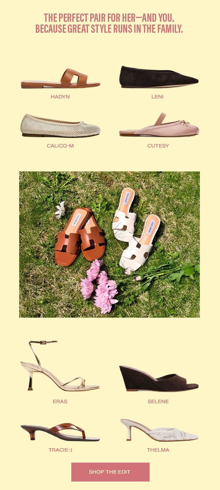 The perfect pair for her-and you