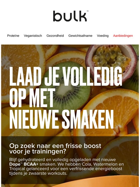 Nieuwe smaken zijn net uit 🚀