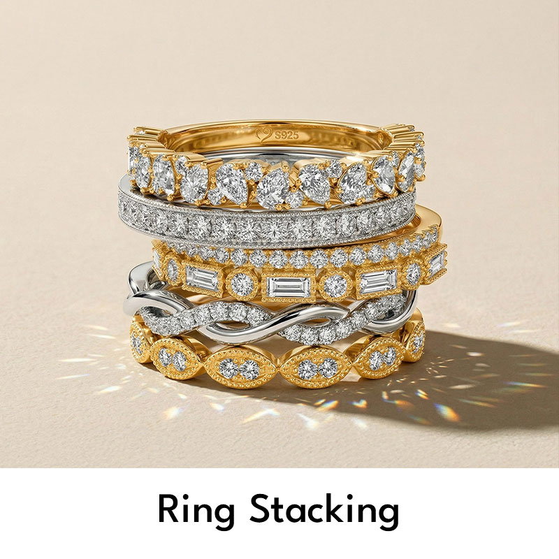 Ring stacking