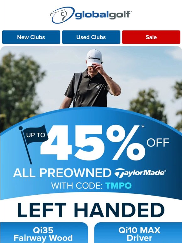 Lefty Deals: Up to 45% Off