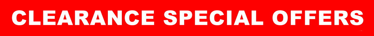 Clearance Special Offers Banner