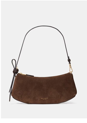 Loop Suede Pochette Bag