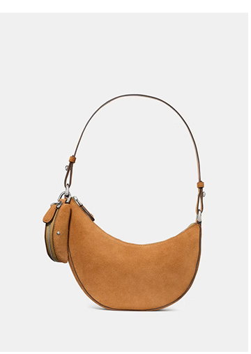 Duo Suede Mini Shoulder Bag